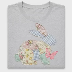 Patchwork Bunny DTF Transfer