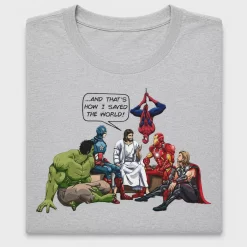 Funny Jesus Superhero DTF Transfer