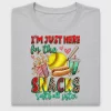 Softball Sister Just Here For Snacks DTF Transfer