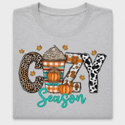 Cozy Season Fall Pumpkin DTF Transfer