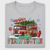 Santa's Favorite Firefighter DTF Transfer