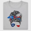 Texas Mom Messy Bun DTF Transfer
