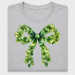 St Patrick's Day Shamrock Bow DTF Transfer