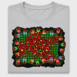 Christmas Leopard Lights DTF Transfer