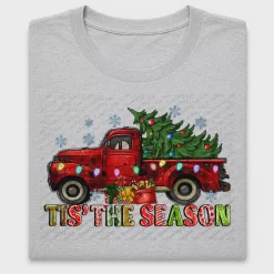 Retro Christmas Truck DTF Transfer