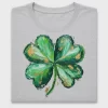 Brush Stroke Shamrock DTF Transfer