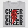 Neon Cheer Lightning Leopard DTF Transfer