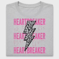 Heartbreaker Lightning Bolt DTF Transfer