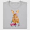 Floral Easter Bunny DTF Transfer