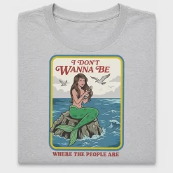 Sarcastic Mermaid Vintage DTF Transfer