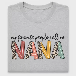 Nana Leopard Print DTF Transfer