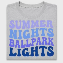 Summer Nights Ballpark DTF Transfer