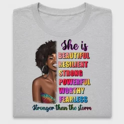 Strong Black Woman Affirmation DTF Transfer