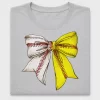 Baseball Softball Bow DTF Transfer
