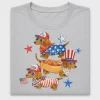 Patriotic Dachshund Stack DTF Transfer