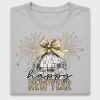 New Year Disco Ball DTF Transfer
