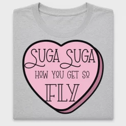 Suga Suga Conversation Heart DTF Transfer