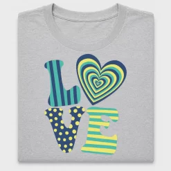 Retro Love Heart DTF Transfer