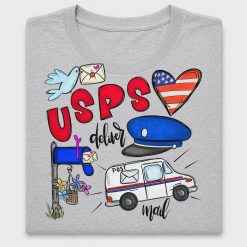 USPS Delivery DTF Transfer for Shirts