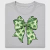 Retro Shamrock Bow DTF Transfer