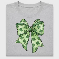 Retro Shamrock Bow DTF Transfer