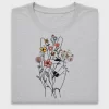 Retro Peace Sign Floral DTF Transfer