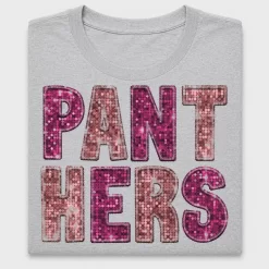 Glitter Pink Panthers DTF Transfer