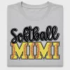 Softball Mimi DTF Transfer