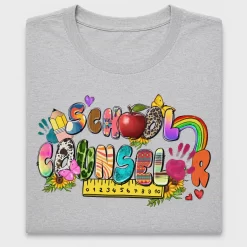 School Counselor DTF Transfer Design