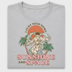 Retro Astronaut Sunshine DTF Transfer