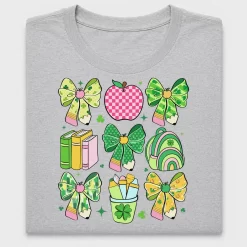 St. Patrick's Day Coquette Bows DTF Transfer
