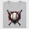Baseball Bats Ball Grunge DTF Transfer