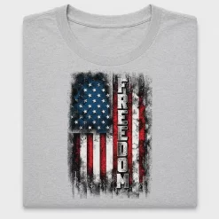 Vintage Freedom Flag DTF Transfer