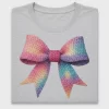 Watercolor Crochet Bow DTF Transfer