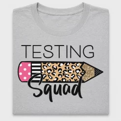 Testing Squad Pencil DTF Transfer