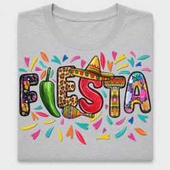 Colorful Fiesta DTF Transfer Design
