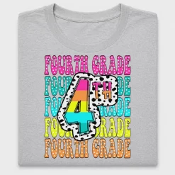 Fourth Grade Tie Dye DTF Transfer