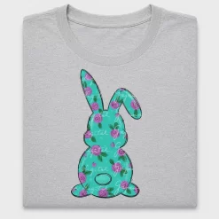 Floral Bunny DTF Transfer