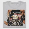 Liberty 250 Eagle Rhinestone DTF Transfer