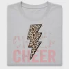 Leopard Cheer Bolt DTF Transfer