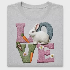 Cozy Easter Bunny DTF Transfer