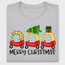 Christmas Coupe Cars DTF Transfer