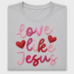 Love Like Jesus Valentine DTF Transfer