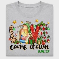 Came Down Christmas Nativity DTF Transfer