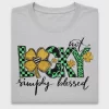 Lucky Simply Blessed St Patrick's Day DTF Transfer