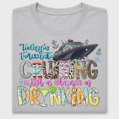 Cruise Vacation DTF Transfer Design