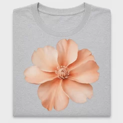 Watercolor Peach Flower DTF Transfer