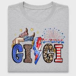 Retro American Gigi DTF Heat Transfer