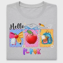 Hello Pre-K School DTF Transfer