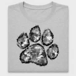 Distressed Paw Print DTF Transfer